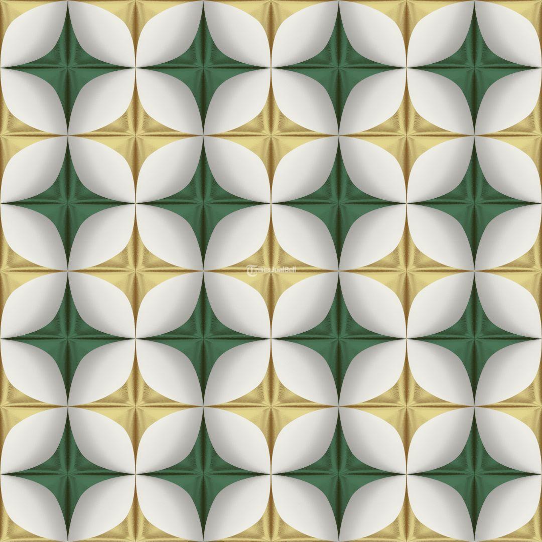 Wallpaper Vinyl Geometric Kristal di Malang Kota - Tribun JualBeli