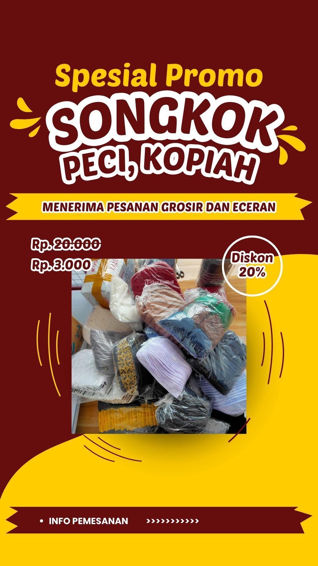 Grosir Peci Kopiah Songkok Seruyan Terbaik