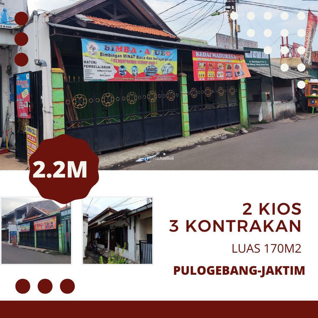 Kios  Kontrakan 3 Pintu Pinggir Jalan Raya Cakung Jakarta