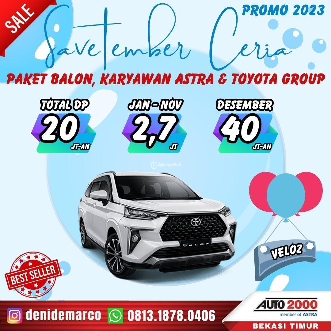 Toyota Veloz Promo Paket Balon Astra Group dan Toyota Group September 2023