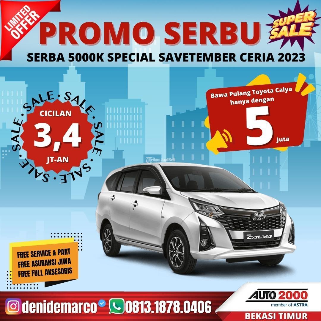 Promo Paket DP Hemat Toyota Calya 2023