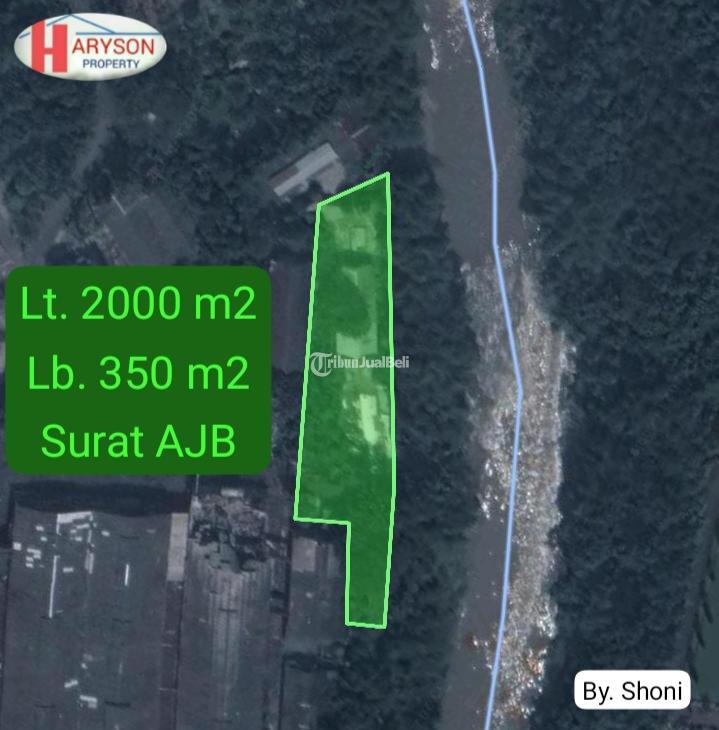 Dijual Gudang Luas 2300m2 Bekas Akses Mudah Bantargebang - Bekasi Kota