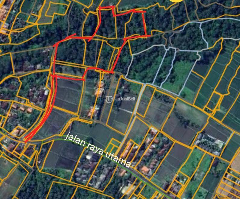 Tanah Luas 113 Hektar Lokasi Di Desa Sayan Penestanan Dekat Museum Blanco Terkenal Di Ubud  Gianyar