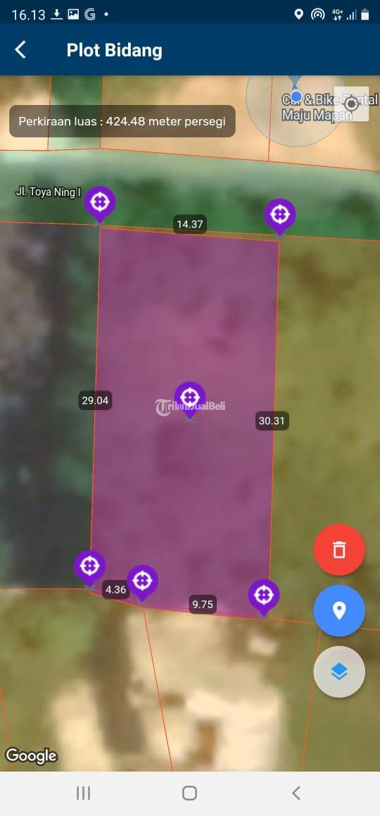 Tanah Toyaning Ungasan Kuta Selatan Badung Bali