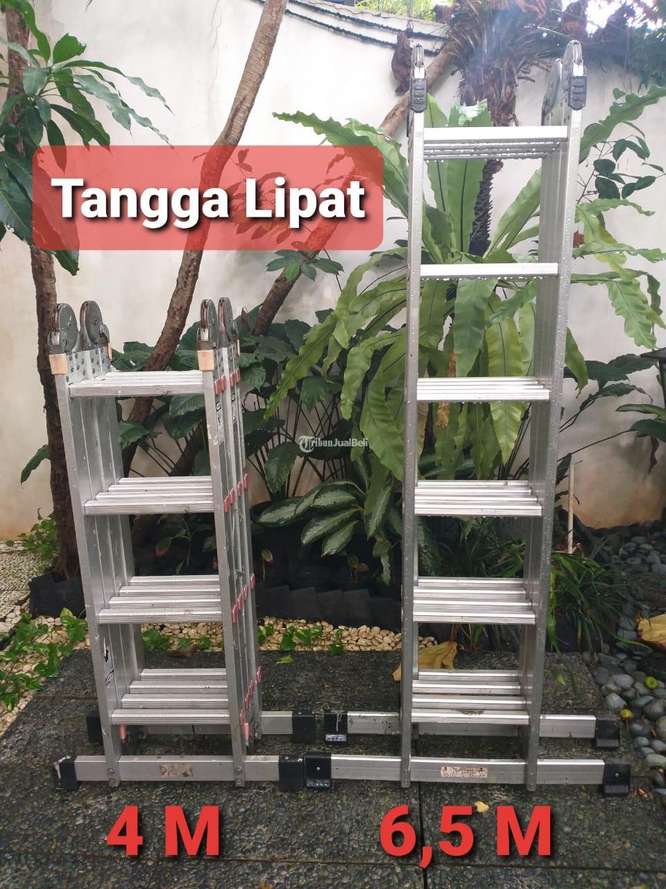 Sewa Tangga Lipat Rental Tangga Aluminium Tinggi 8 Meter