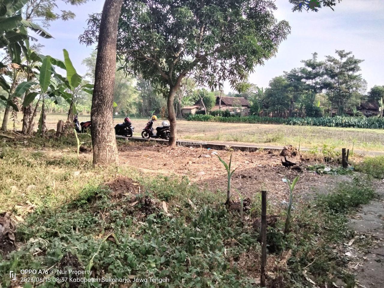 Tanah pekarangan di combongan sukoharjo kota