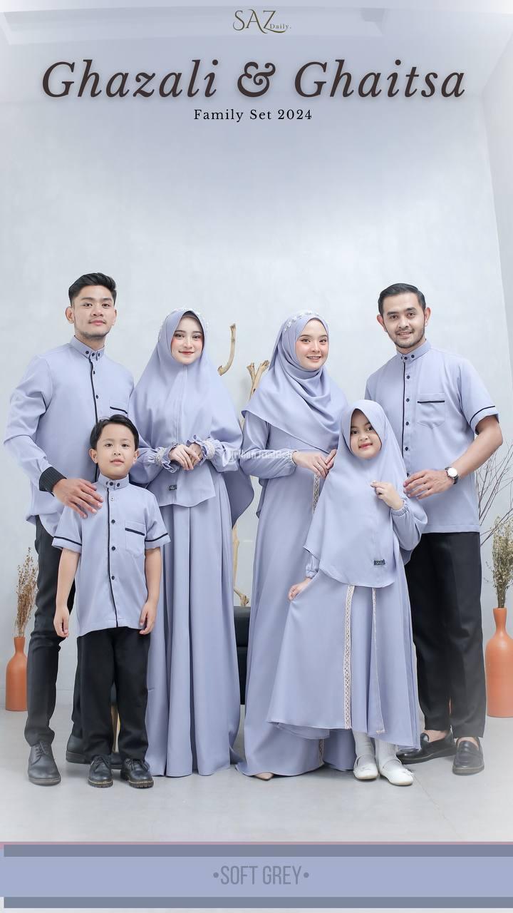 Distributor Baju Gamis Sarimbit Terbaru Saz Daily Blitar Jatim