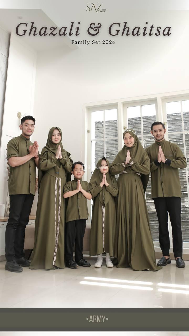 Distributor Baju Gamis Sarimbit Terbaru Saz Daily Blitar Jatim