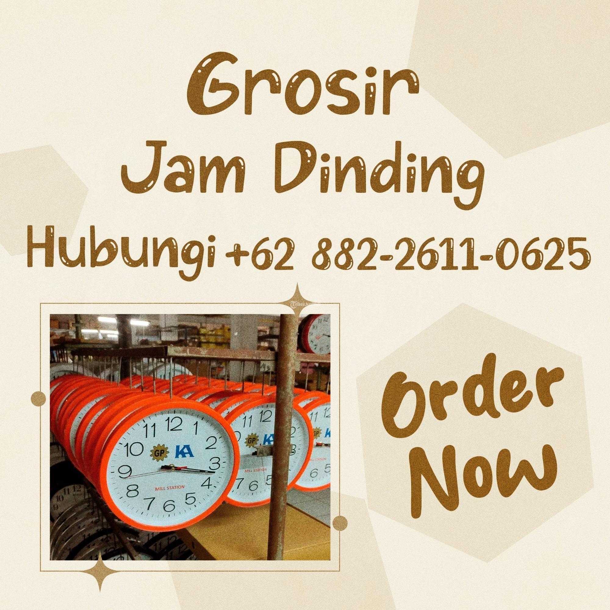 Distributor Jam Dinding Yang Keren di Pesisir Barat Tribun JualBeli