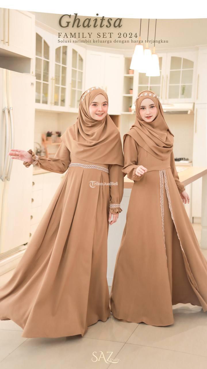 Distributor Baju Gamis Sarimbit Terbaru Saz Daily Blitar Jatim