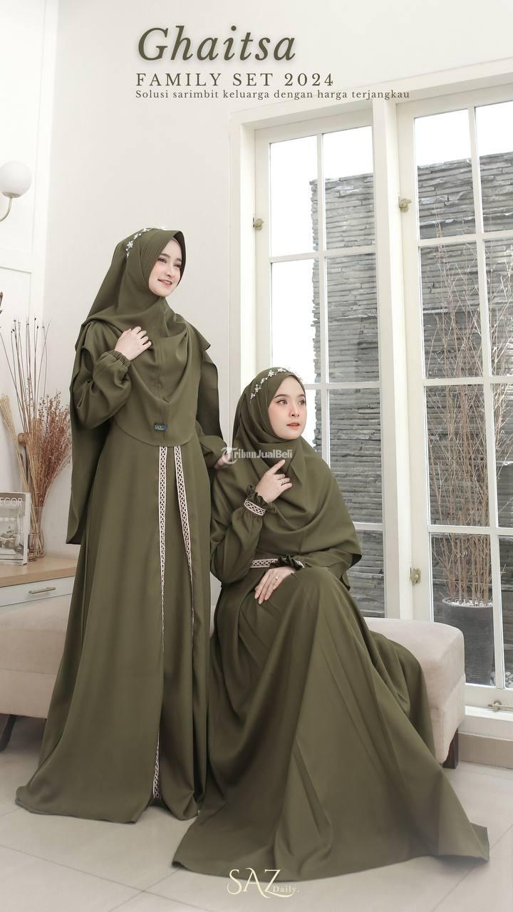 Distributor Baju Gamis Sarimbit Terbaru Saz Daily Blitar Jatim