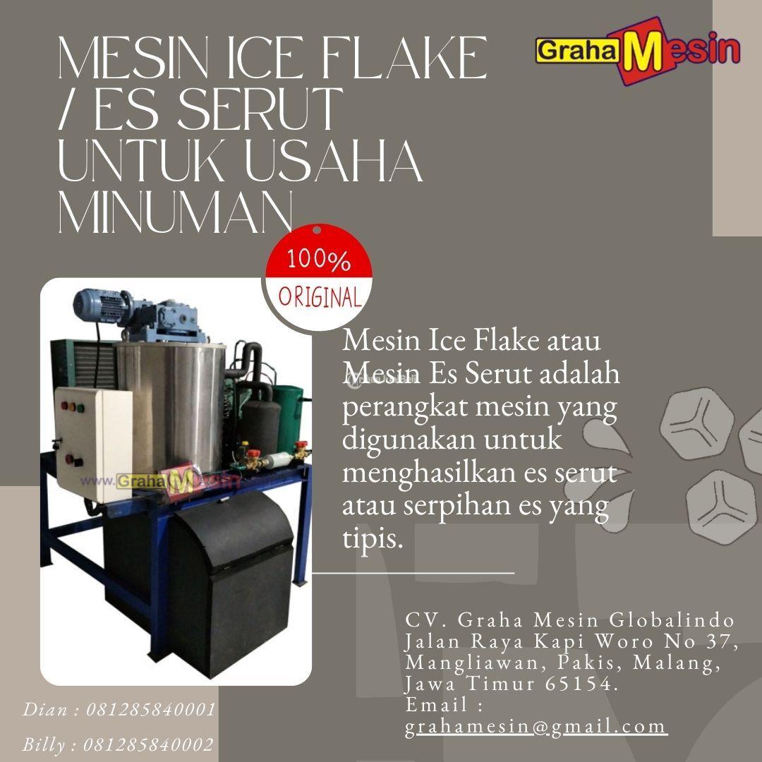 Mesin Ice Flake  Es Serut Untuk Usaha Minuman Kekinian