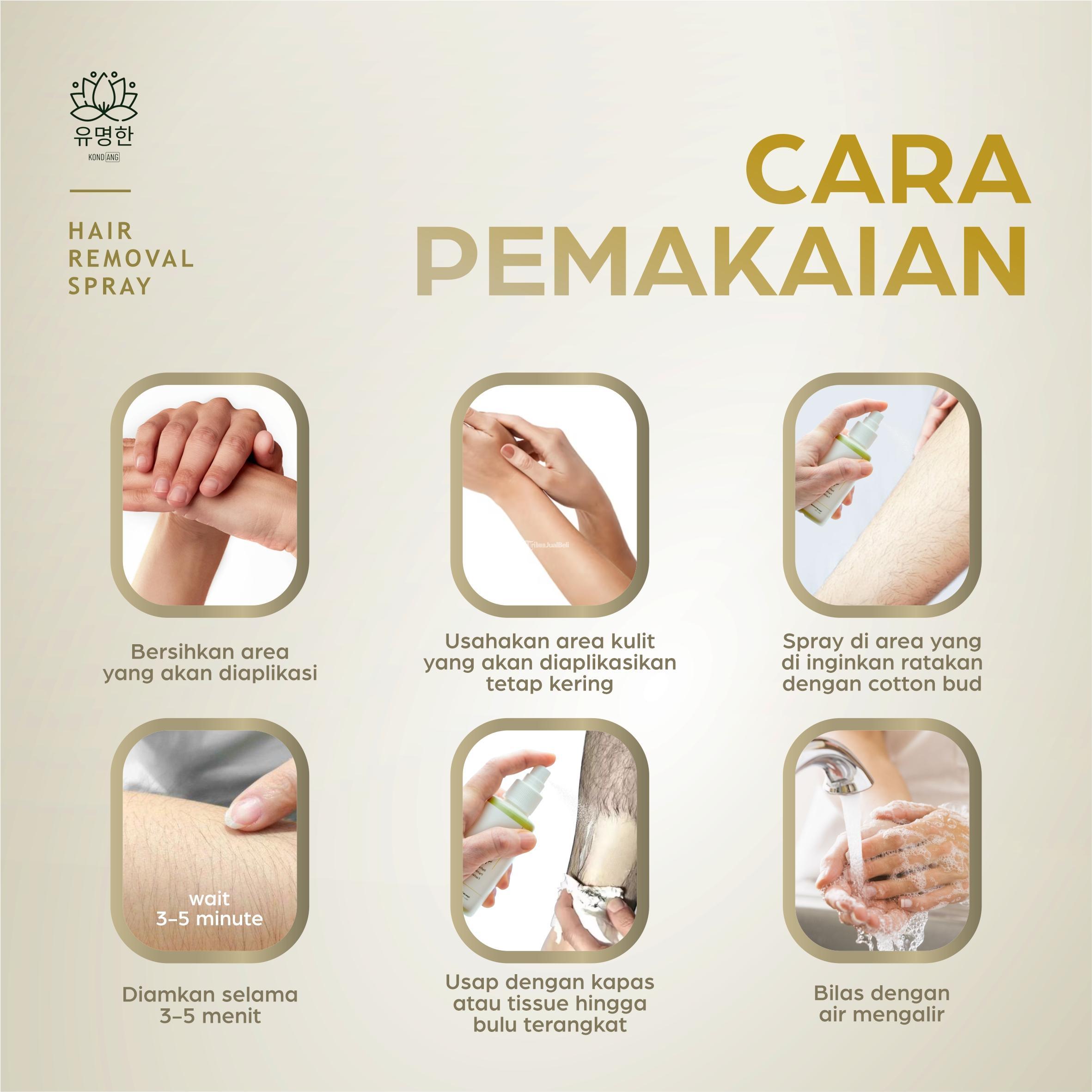 Waxing Bulu Kaki Selamanya Kondang Hair Removal Spray di Kab Ngada