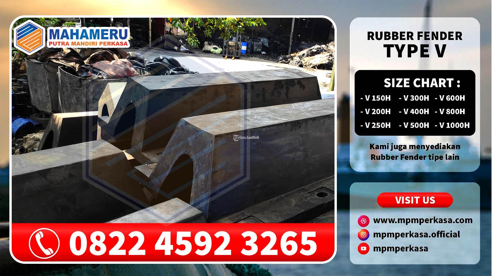 HUB 082245923265 Pak Fajar Achmadi Fender Dermaga type V 200 H L 1500 di Juwana Pati Jawa Tengah