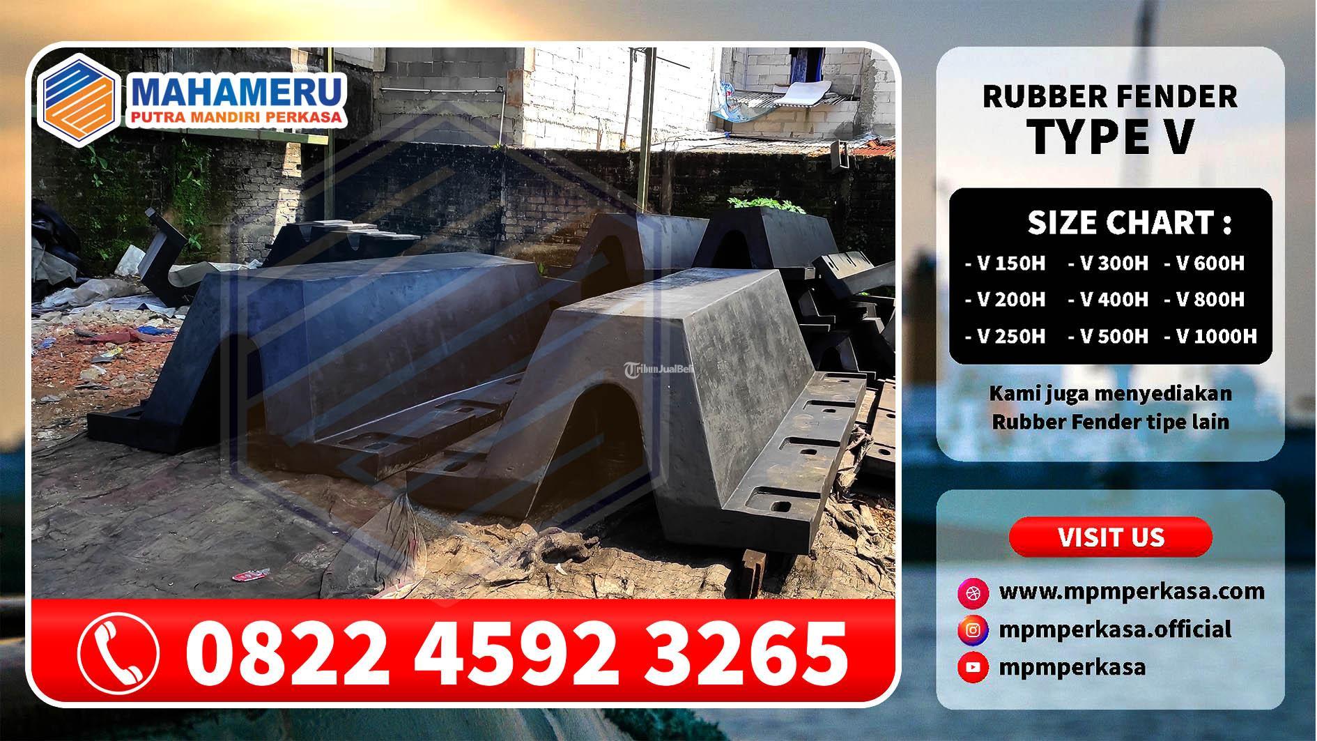 HUB 082245923265 Pak Fajar Achmadi Fender Dermaga type V 200 H L 1500 di Juwana Pati Jawa Tengah