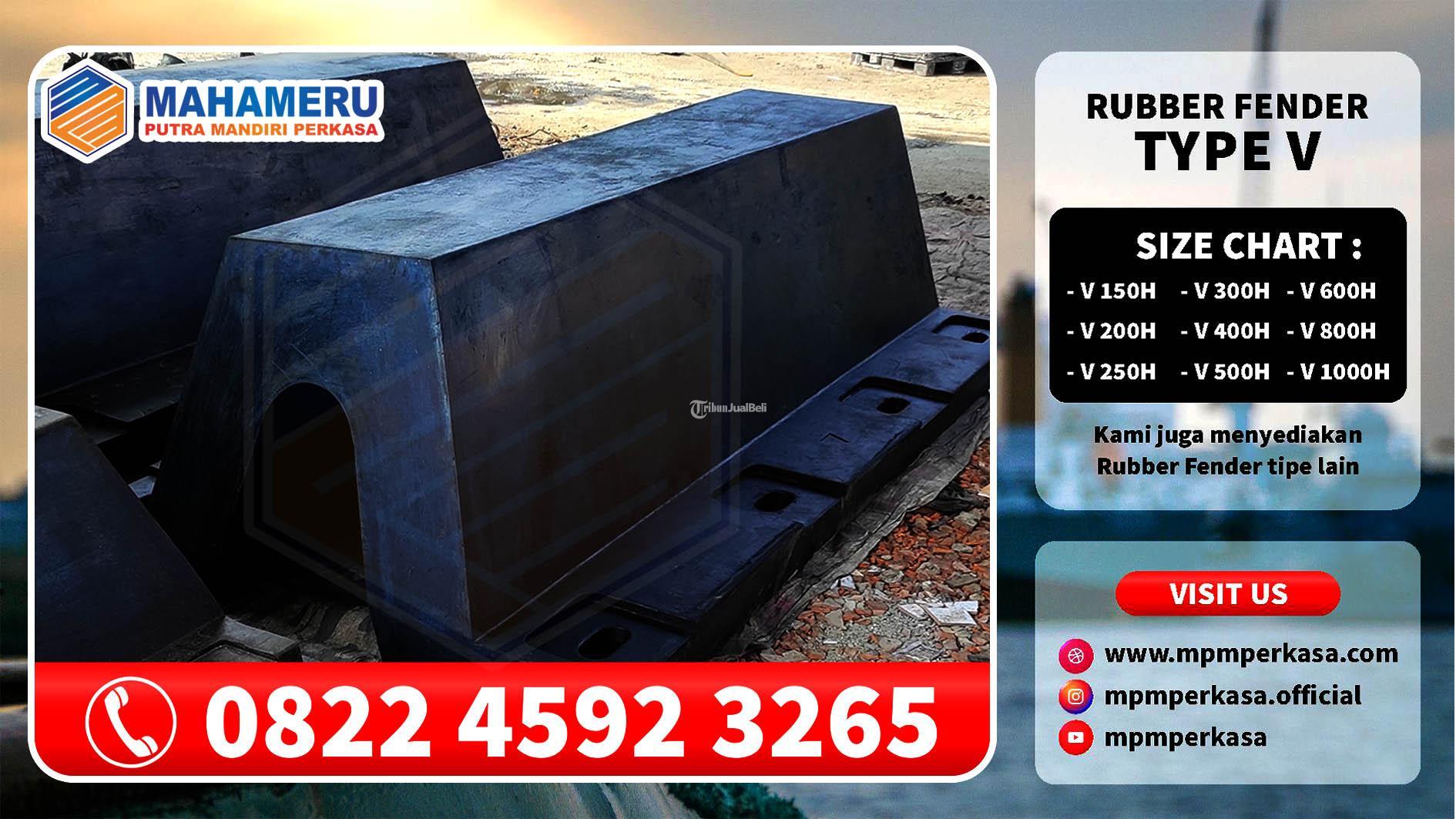 HUB 082245923265 Pak Fajar Achmadi Fender Dermaga type V 200 H L 1500 di Juwana Pati Jawa Tengah