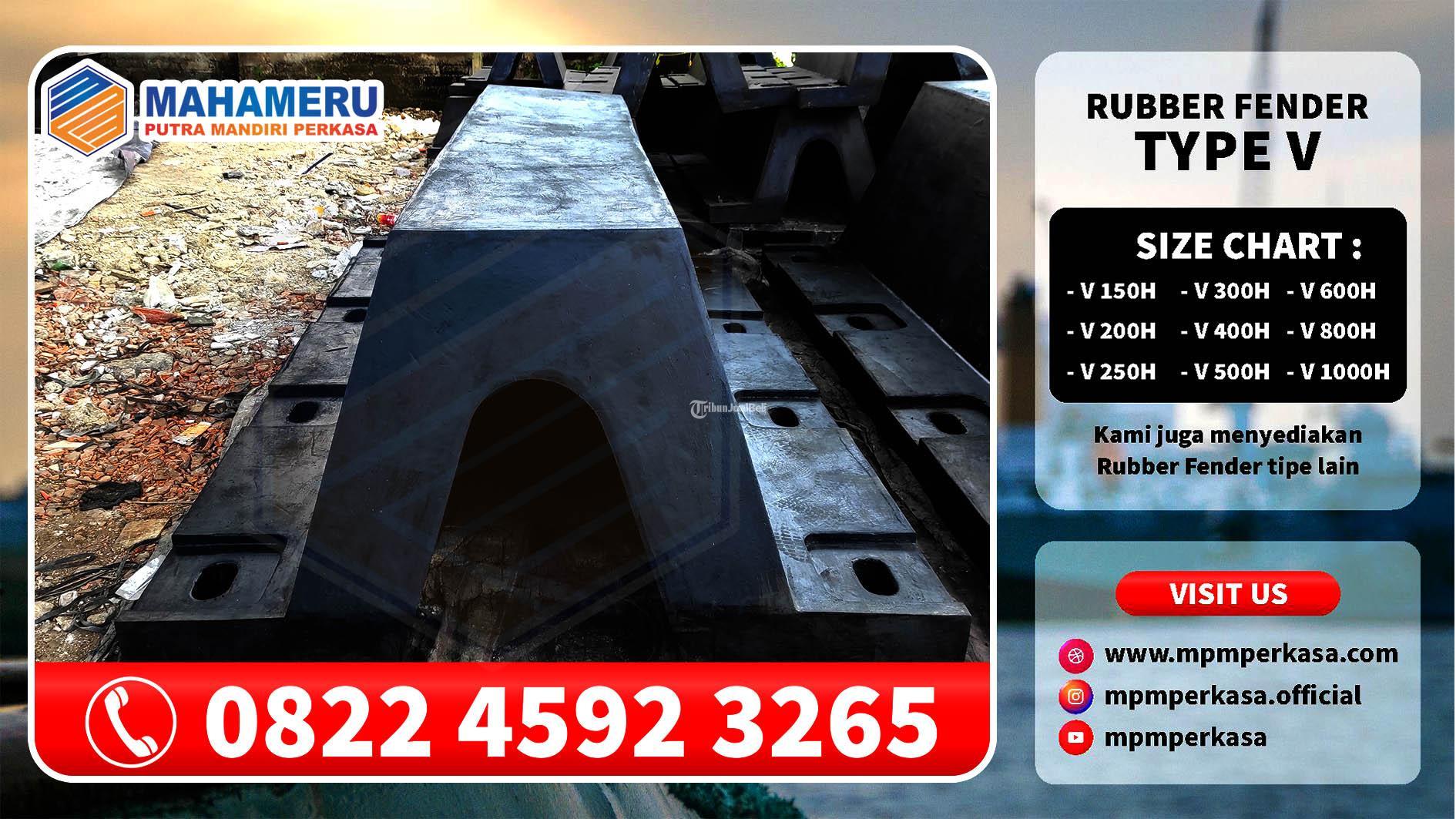 HUB 082245923265 Pak Fajar Achmadi Fender Dermaga type V 200 H L 1500 di Juwana Pati Jawa Tengah