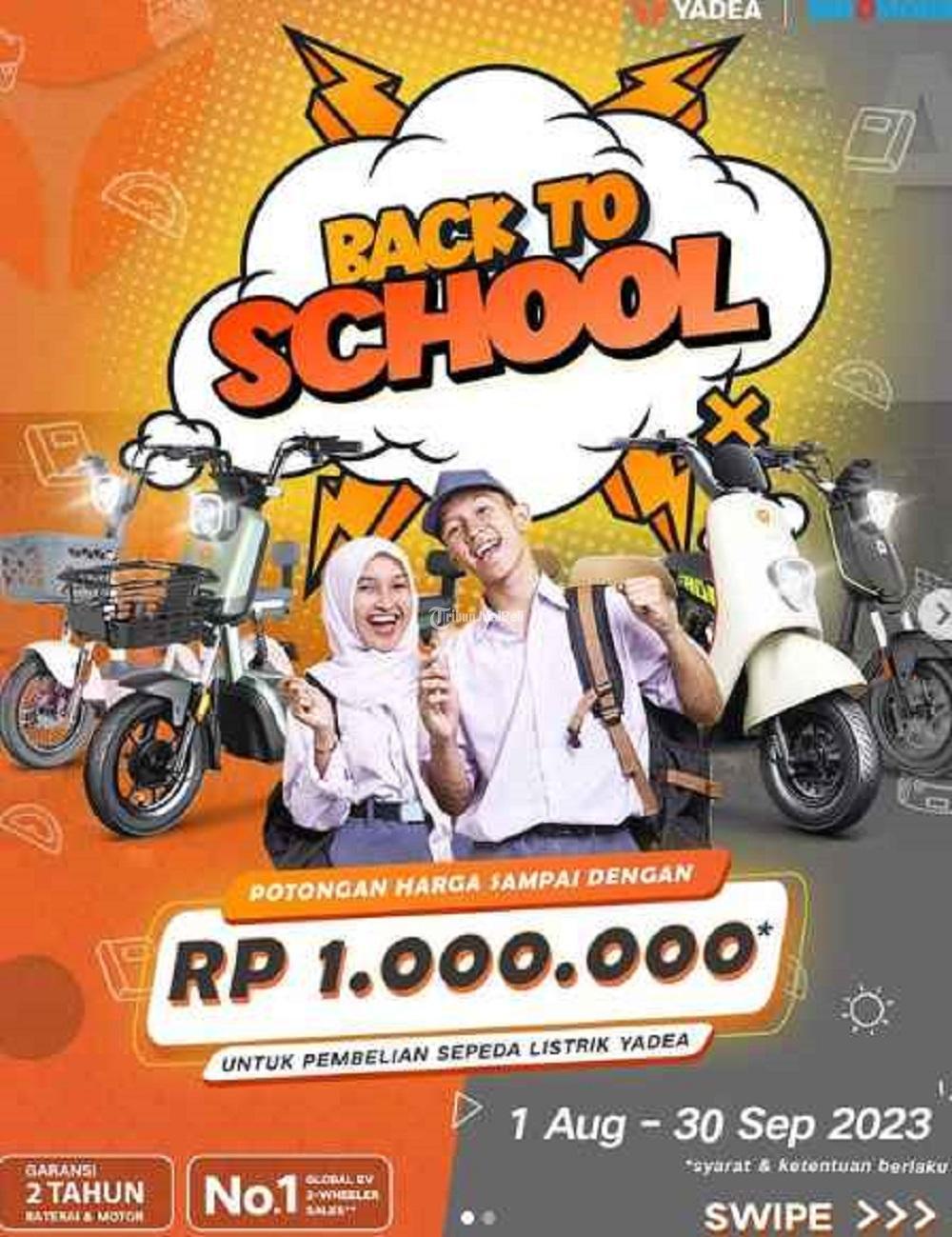 Sepeda Listrik YADEA MINIO Promo Program Back To School  Surakarta