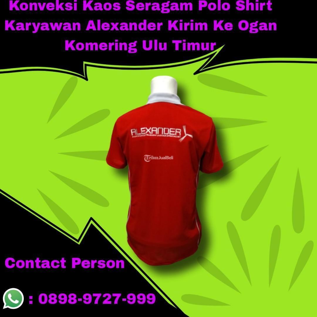 Konveksi Kaos Seragam Polo Shirt Staff Alexander -Ogan Komering Ulu Timur