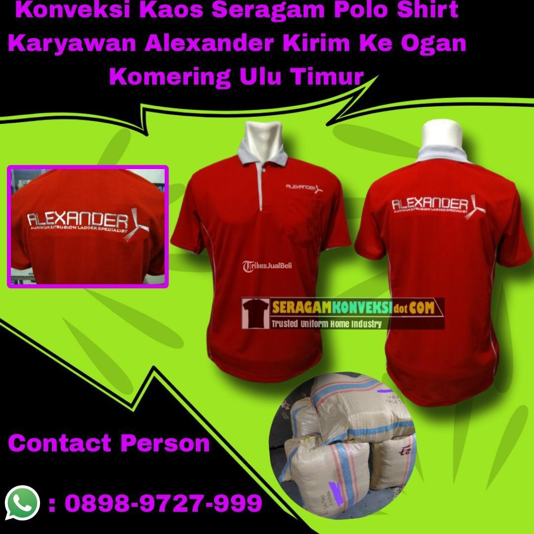 Konveksi Kaos Seragam Polo Shirt Staff Alexander -Ogan Komering Ulu Timur