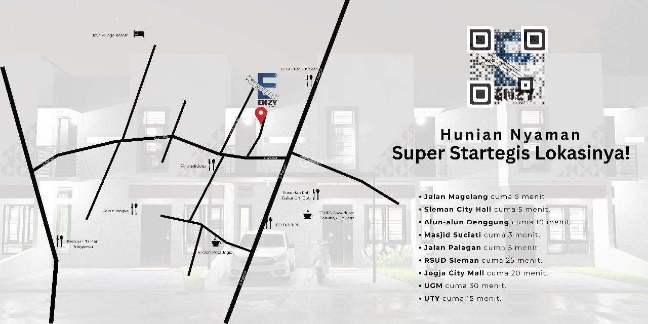 RUMAH 2 LANTAI MURAH ONE GATE SYSTEM DI PALAGAN SLEMAN JOGJA