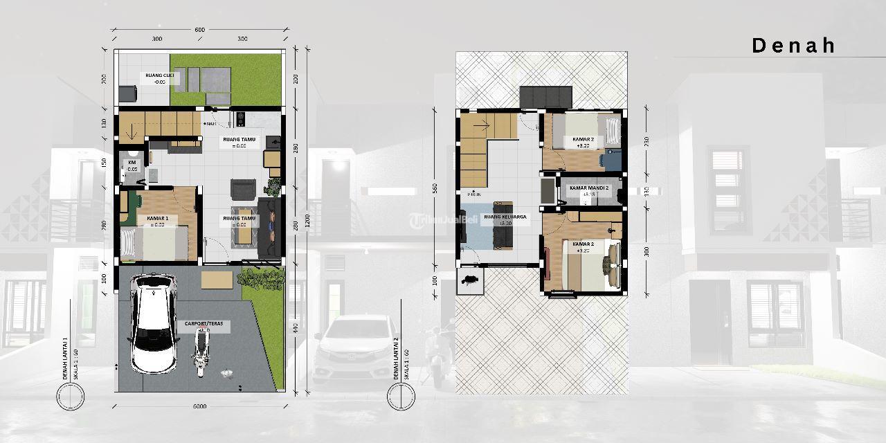 RUMAH 2 LANTAI MURAH ONE GATE SYSTEM DI PALAGAN SLEMAN JOGJA