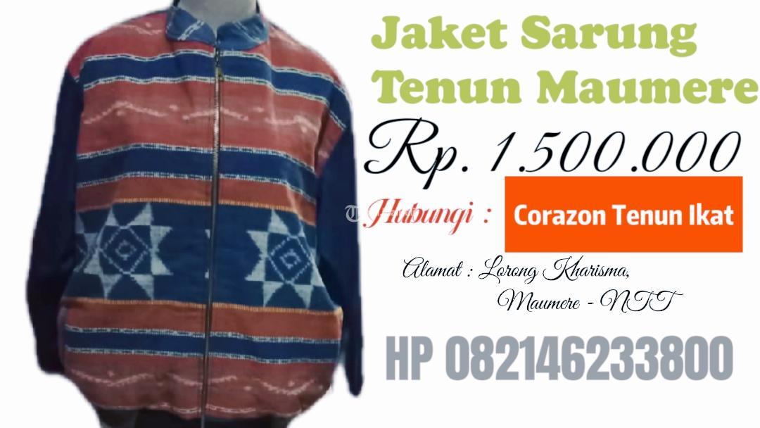 Jaket Sarung Tenun Maumere