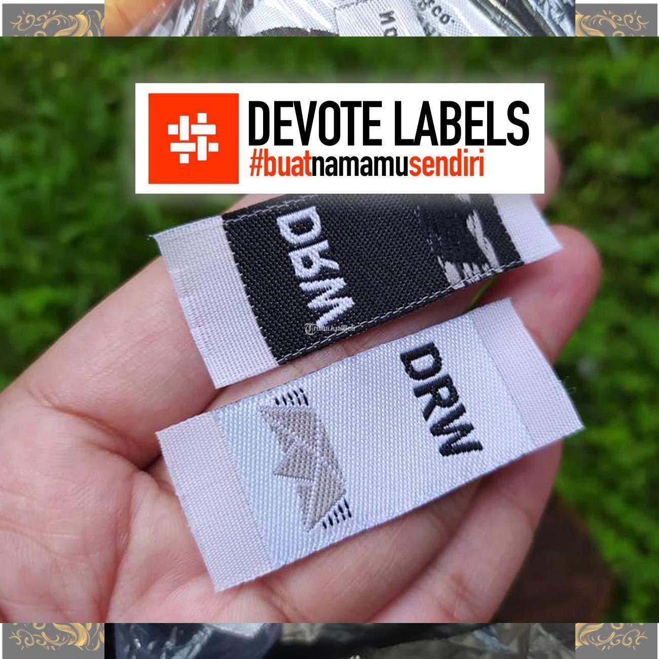 Label Bordir Woven Bandung PT Devote Labelindo