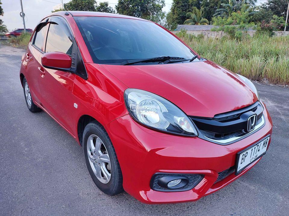 Mobil Honda Brio AT 2018 Warna Merah Surat Lengkap Pajak Hidup  Batam