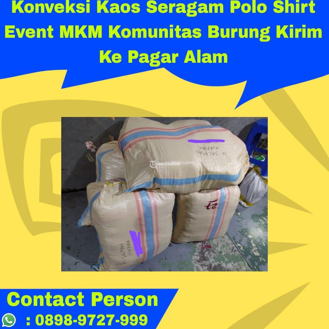 Konveksi Kaos Seragam Polo Shirt Event MKM Komunitas Burung Ke Pagar Alam