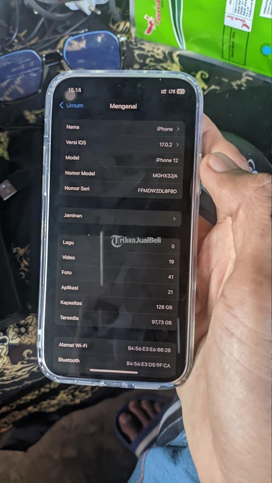 HP iPhone 12 Bekas 128 GB Siap Pakai No Minus Harga Terjangkau di
