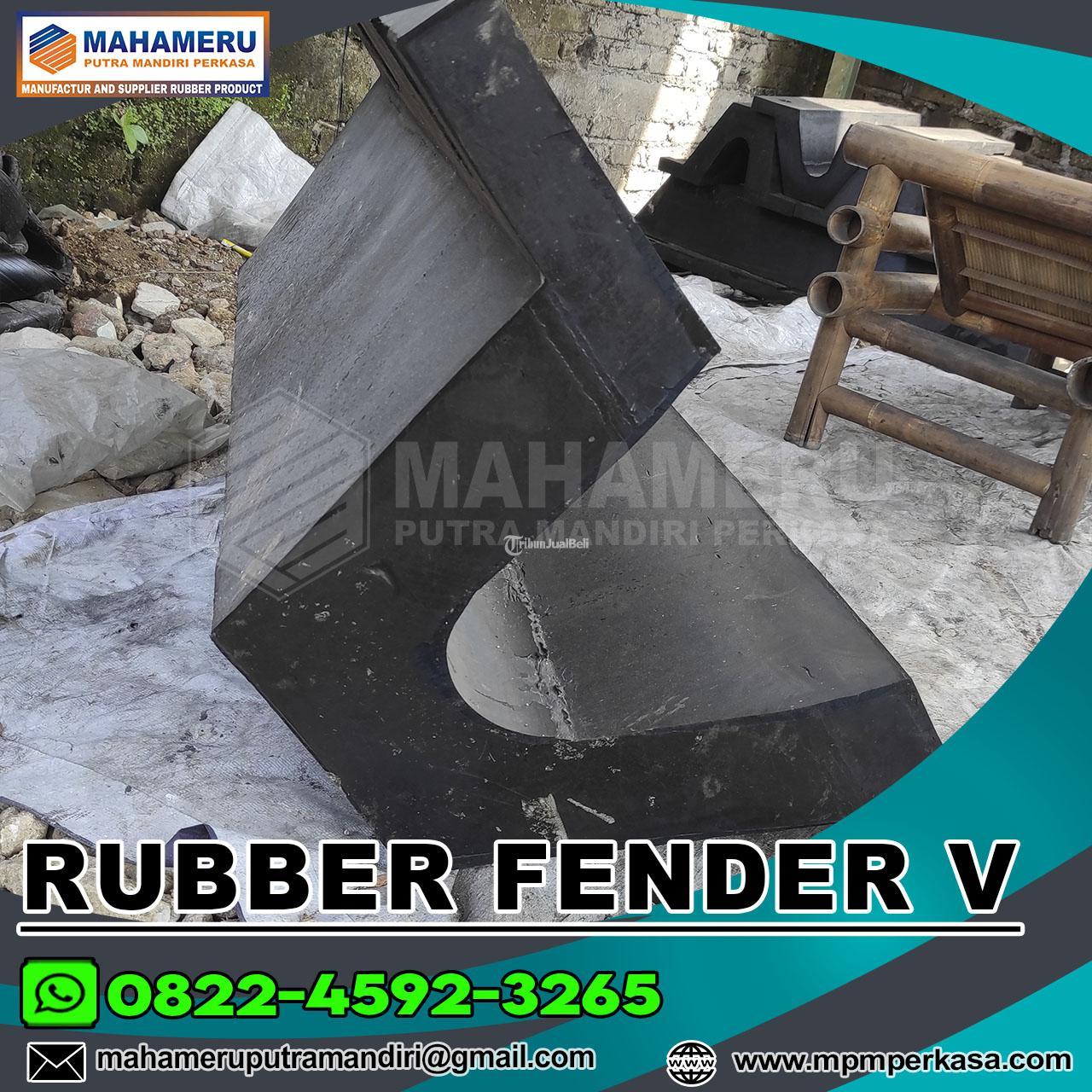 Produsen Rubber Fender V Marine Rubber Fender V Karet Dermaga Tipe V 500H Berkualitas Di NTT
