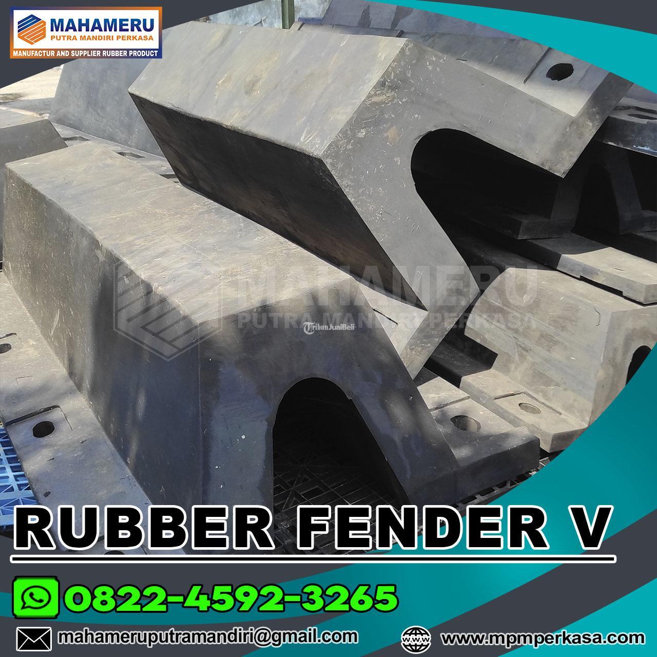 Produsen Rubber Fender V Marine Rubber Fender V Karet Dermaga Tipe V 500H Berkualitas Di NTT