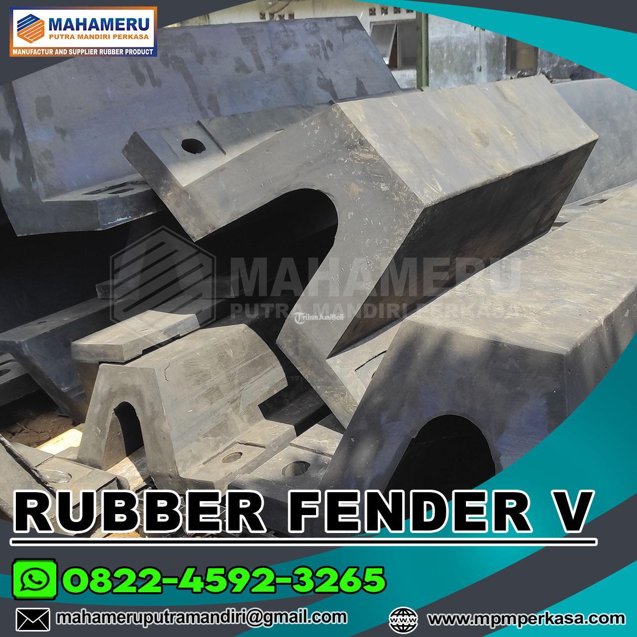 Produsen Rubber Fender V Marine Rubber Fender V Karet Dermaga Tipe V 500H Berkualitas Di NTT