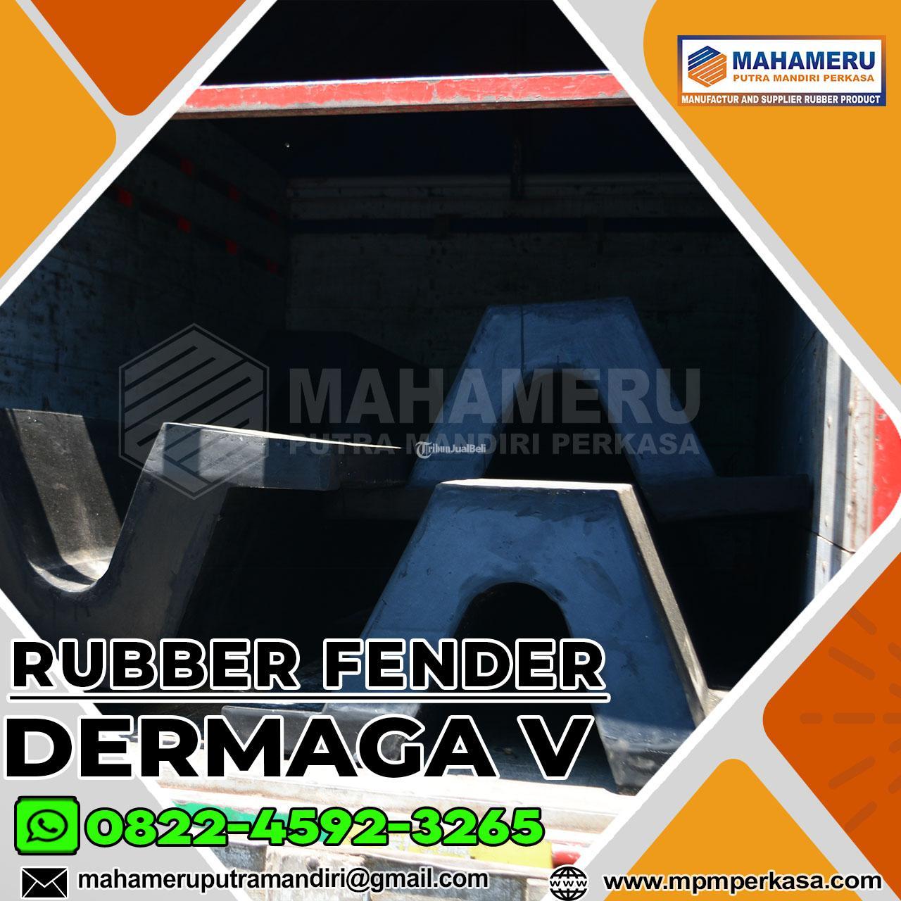 Produsen Rubber Fender V Marine Rubber Fender V Karet Dermaga Tipe V 600H Berkualitas Di Kalimantan