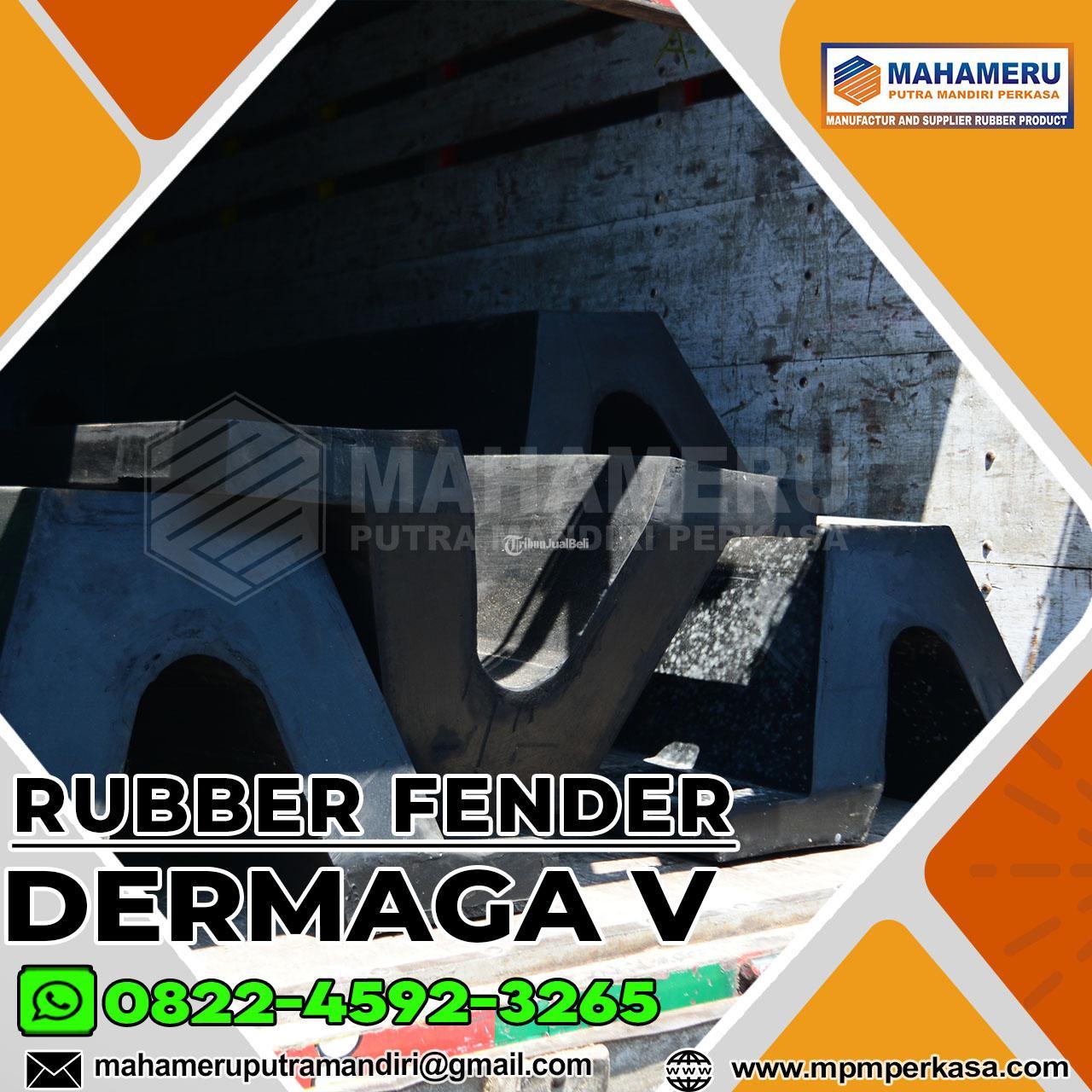 Produsen Rubber Fender V Marine Rubber Fender V Karet Dermaga Tipe V 600H Berkualitas Di Kalimantan