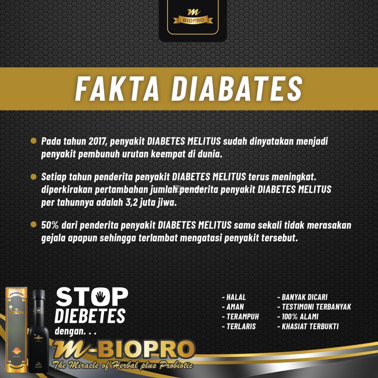 MBiopro Herbal Alami Obat Diabetes Melitus Reaksi Cepat Testimoni Terbanyak