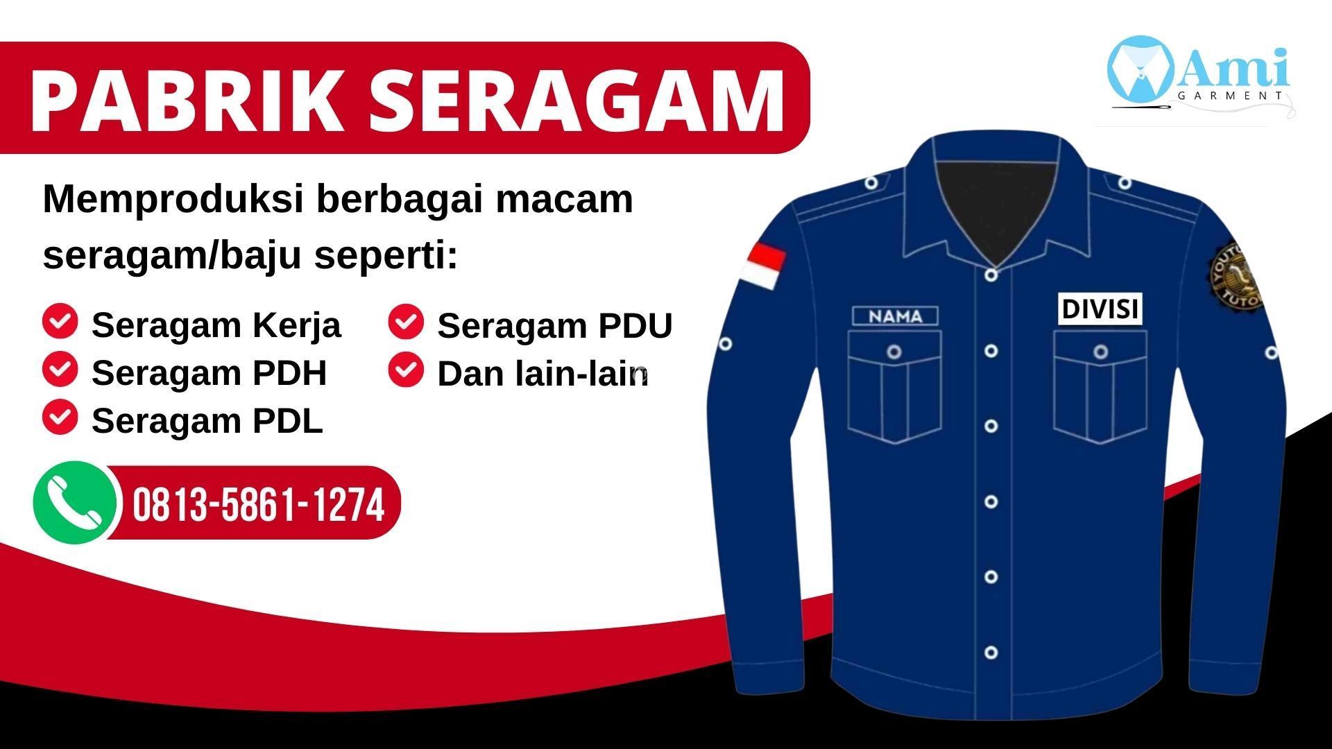 Pabrik Baju PDH Organisasi di Bima Pabrik Seragam PDL Kantor di Bima