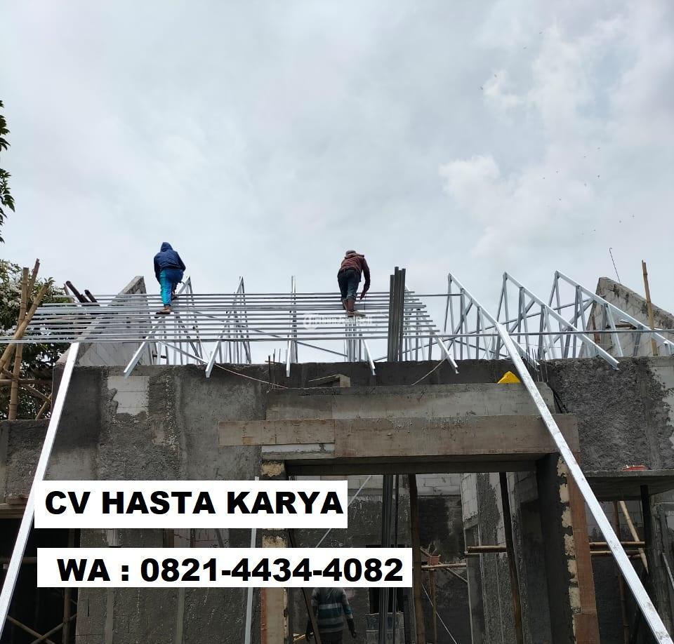 PASANG RANGKA ATAP GALVALUM PER METER CV HASTA KARYA SIDOARJO