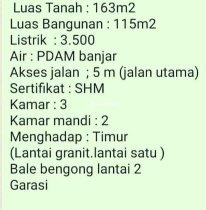 RUMAH SECONDARY TERAWAT DALAM PERUMAHAN PURI JIMBARAN BALI