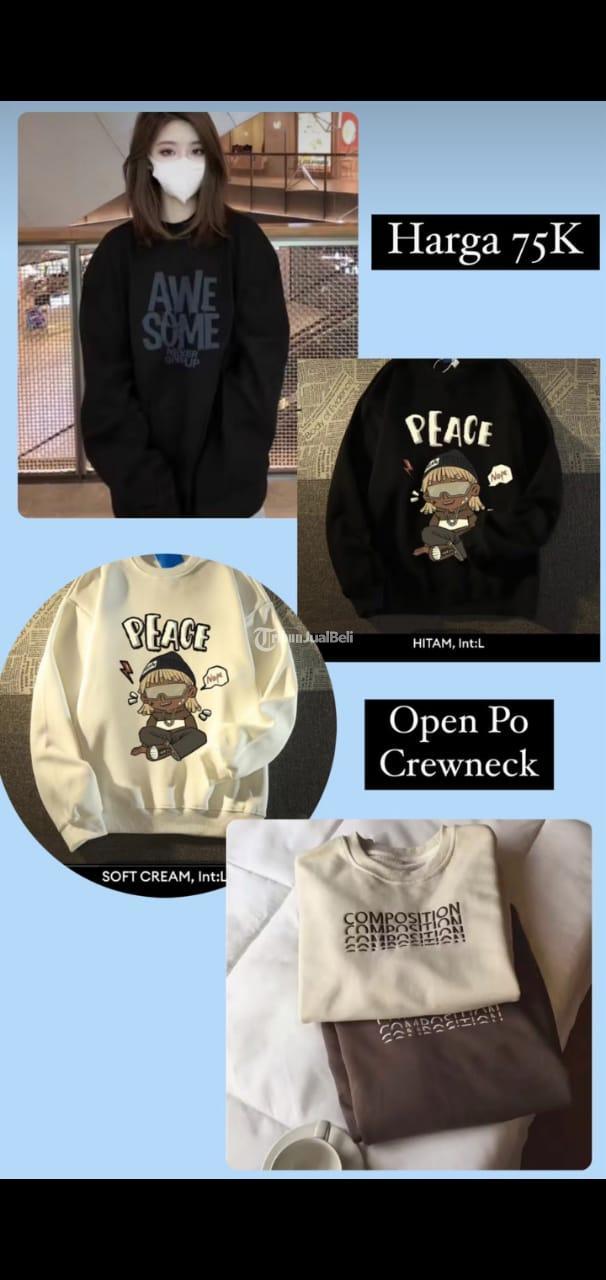 Jaket hoodie polkadot wanita bahan pleece jaket MAUMERE NTT