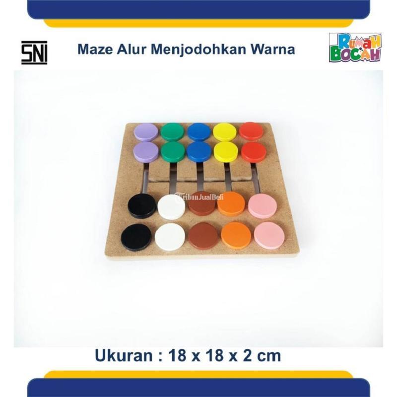 Tempat MemBeli Mainan Bongkar Pasang Anak Maze Warna 0821.3704.9901