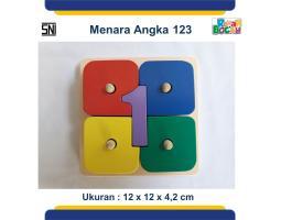Tempat MemBeli  Mainan Puzzle Kayu Pasak Menara 0821.3704.9901