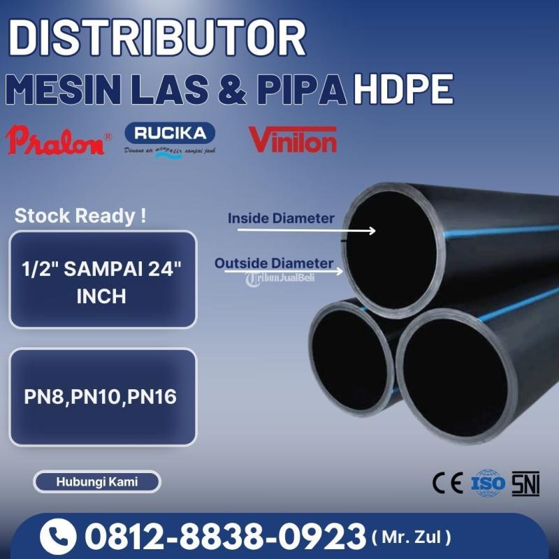 Distributor Pipa Hdpe Inch Mmpn Ecer Per Batang Pipa Air Bersih Murah Di Jakarta Timur