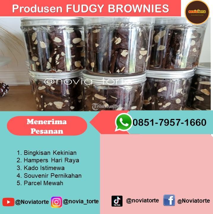 WA 0851-7957-1660, Brownies Panggang Lembut Surabaya Noviatorte