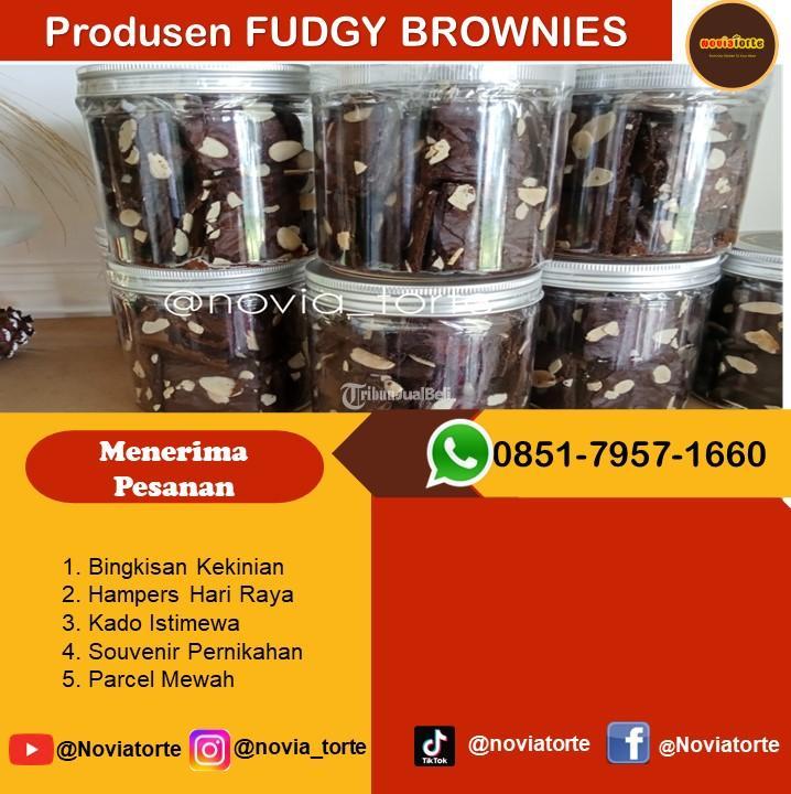 WA 0851-7957-1660, Brownies Panggang Lembut Surabaya Noviatorte