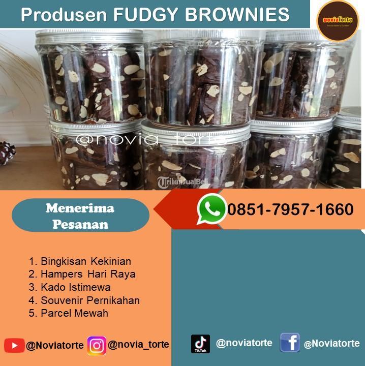 WA 0851-7957-1660, Brownies Panggang Lembut Surabaya Noviatorte