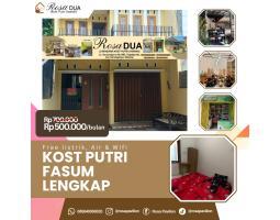 Disewakan Kost Putri Fasum Lengkap Rosa Pavilion - Malang