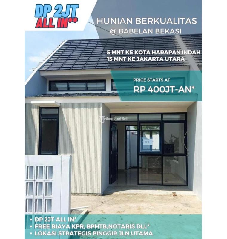 Jual Rumah LT60 LB36 2KT 1KM Legalitas SHM Siap Huni - Bekasi Jawa Barat