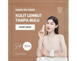 Krim Perontok Rambut Ketek Tanpa Rasa Sakit di Kota Langsa Kondang Hair Removal Spray
